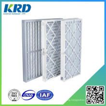 Cardboard Frame Pleated Air Filter MERV 8